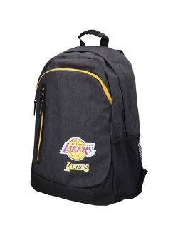 FOCO Youth Boys and Girls Black Los Angeles Lakers Bold Color Backpack