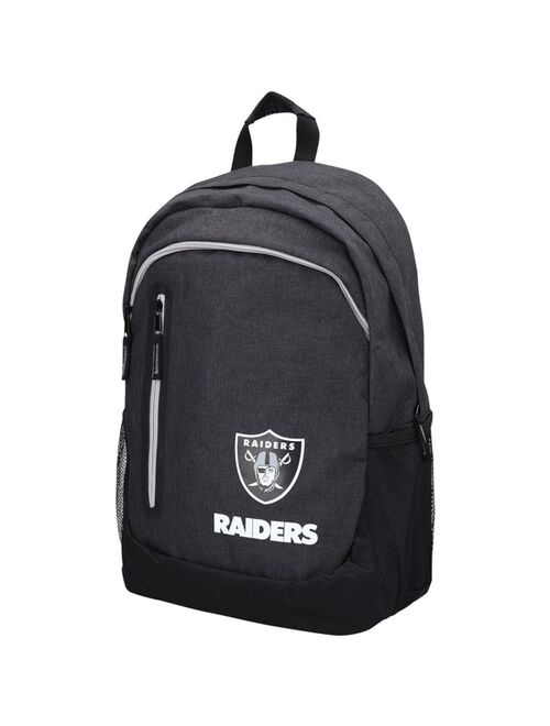 FOCO Youth Boys and Girls Black Las Vegas Raiders Bold Color Backpack