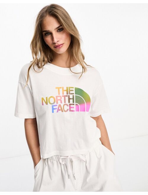 The North Face Pride Half Dome T-shirt in white
