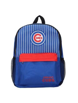 FOCO Chicago Cubs 2021 Team Stripe Backpack
