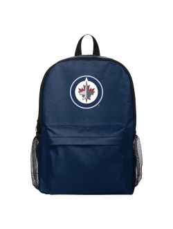FOCO Winnipeg Jets Solid Big Logo Backpack