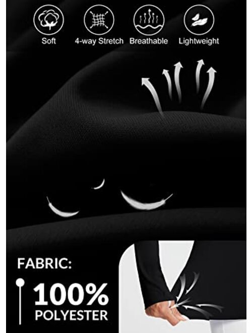 BALEAF Women's Sun Shirts UPF 50+ Long Sleeve Hiking Tops Lightweight Quick Dry UV Protection Outdoor Clothing