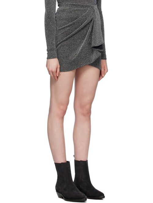 Isabel Marant Etoile Silver Bergen Miniskirt