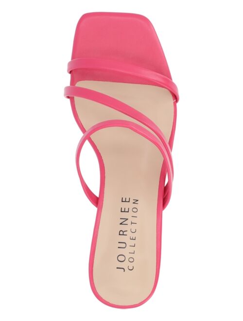 JOURNEE COLLECTION Women's Takarah Wedge Sandals