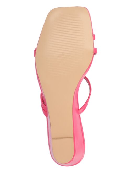 JOURNEE COLLECTION Women's Takarah Wedge Sandals