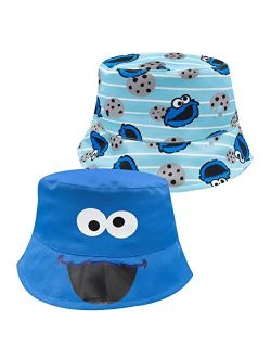 Accessory Supply Sesame Street Kids Bucket Hat, Toddler Bucket Hat, Baby Boy & Girl Beach Hat, Sun Hat for Toddlers Featuring Elmo