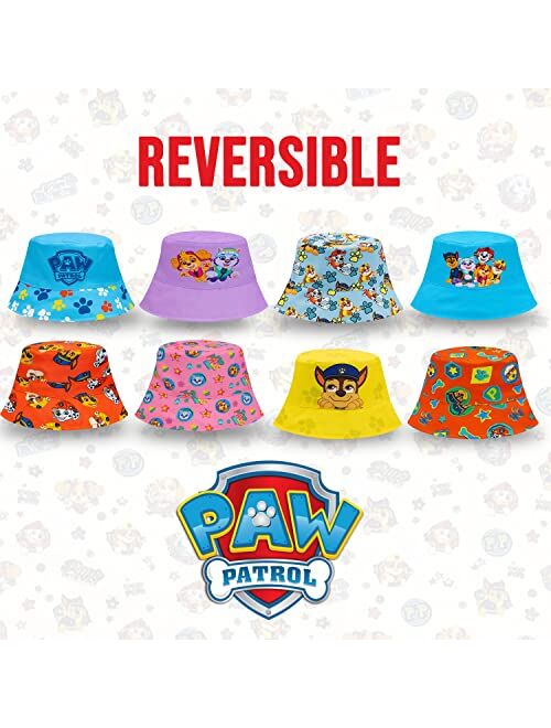 Rocky Paw Patrol Kids Bucket Hat, Baby Boy Bucket Hat for Summer, Toddler Bucket Cap Featuring Top Characters