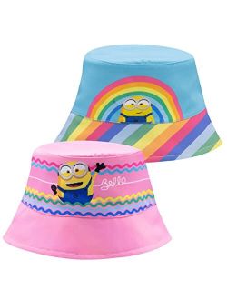 Accessory Supply Minions Kids Sun Hat, Toddler Bucket Hat for Boys, Reversible Kids Sun Hat Boys Bucket Hat, Disney Despicable Me Hat, 2-5T