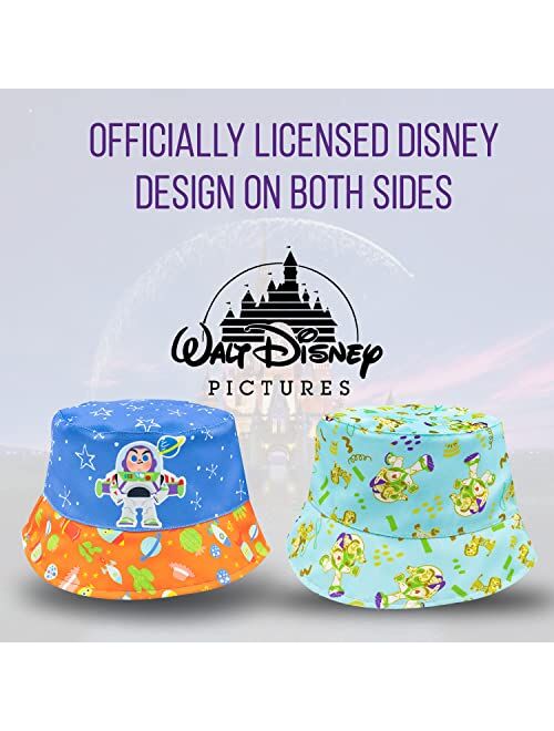 Disney Mickey Mouse Kids Bucket Hat, Toddler Bucket Hat for Summertime, Baby Boy Beach Hat, Sun Hat for Toddlers