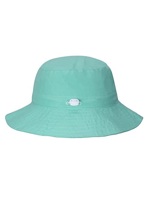 MaxNova Baby Sun Hat Smile Face UPF 50+ Toddler Bucket Hat for Boys Girls 0-7 Years