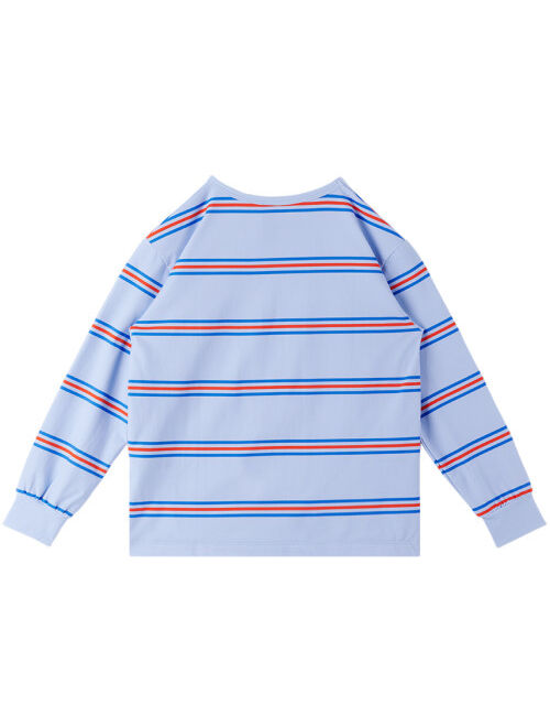 Bonmot Organic Kids Blue Striped Swim Top