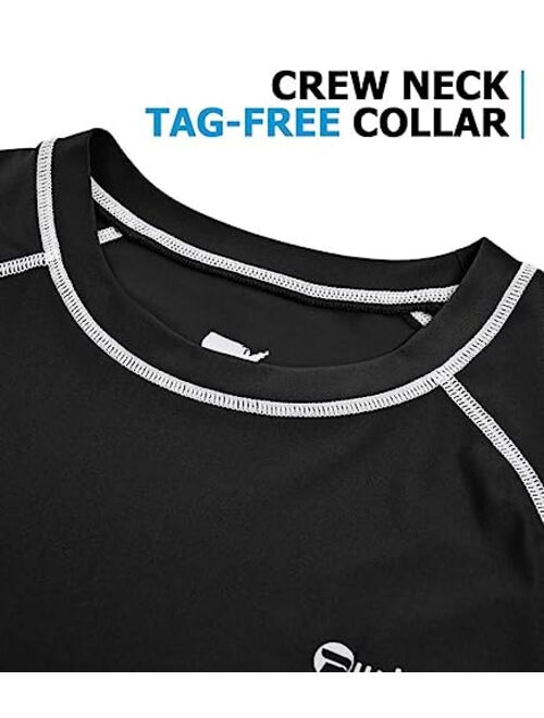 Dizoboee Boys Rash Guard Short Sleeve Swim Shirt UPF 50+ Sun Protection Toddler Kids Rashguard