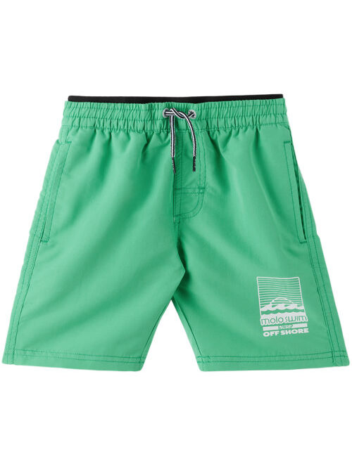 Molo Kids Green Neal Swim Shorts