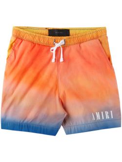 Kids Multicolor Tie-Dye Swim Shorts