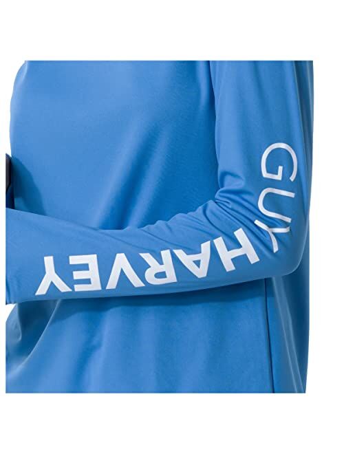 Guy Harvey Women's Long Sleeve Performance Sun Protection Shirt UPF 50+