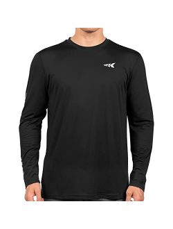KastKing UPF 50 Fishing Shirts for Men, Long Sleeve Fishing Hiking Shirt, Breathable Moisture Wicking, Sun Shirts for Men