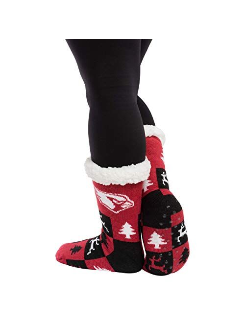 FOCO Women's NFL Team Logo Fan Footy 3-Pack Slipper Socks