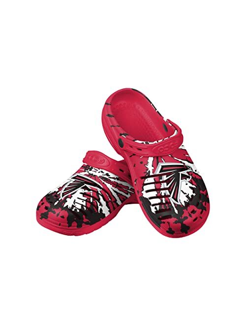 FOCO Men's NFL Team Logo Garden Water Sandals Shoes Slipper Clogs with Strap