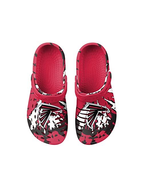 FOCO Men's NFL Team Logo Garden Water Sandals Shoes Slipper Clogs with Strap