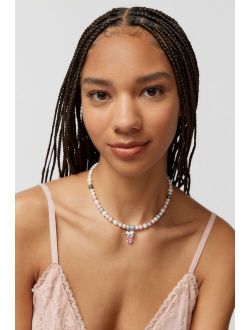 RIMOR JEWELRY RIMOR The Xtra Pink Bow Choker Necklace