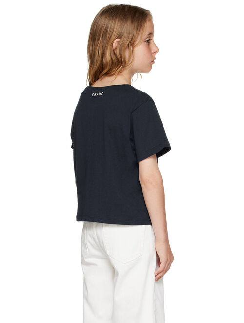 FRAME SSENSE Exclusive Kids Navy 'Ritz' T-Shirt