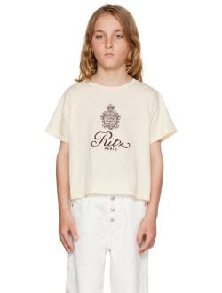 SSENSE Exclusive Kids Off-White 'Ritz' T-Shirt