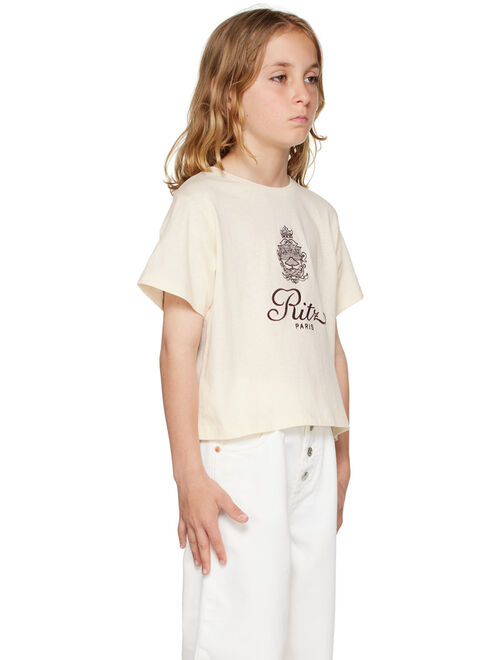 FRAME SSENSE Exclusive Kids Off-White 'Ritz' T-Shirt