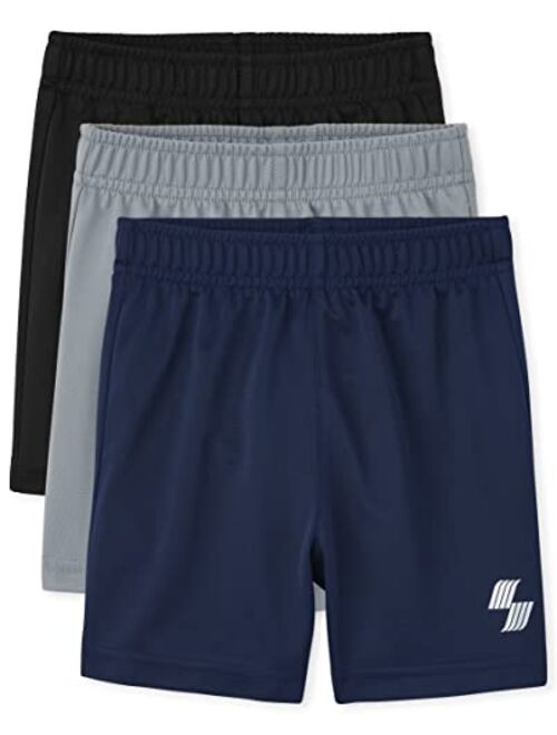 The Children's Place Boys' and Toddler Basketball Shorts 3-Pack
