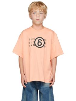 Kids Pink Crewneck T-Shirt
