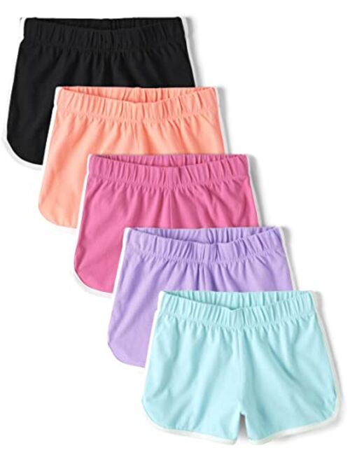 The Children's Place Girls' Pull on Everyday Skorts 5 Pack