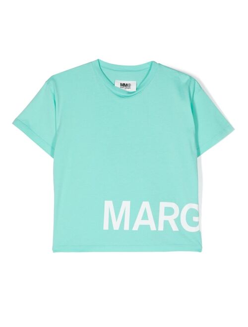 MM6 Maison Margiela Kids logo-print cotton T-shirt