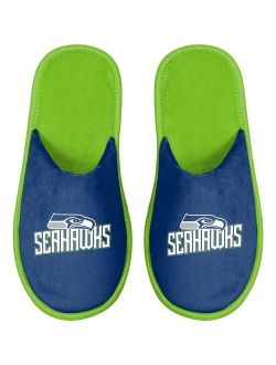 FOCO Men's Seattle Seahawks Scuff Slide Slippers