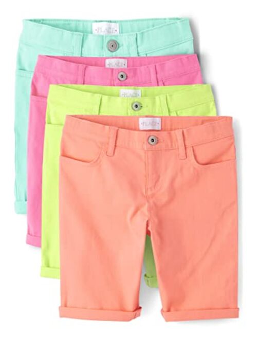 The Children's Place Girls' Sold Skimmer Shorts