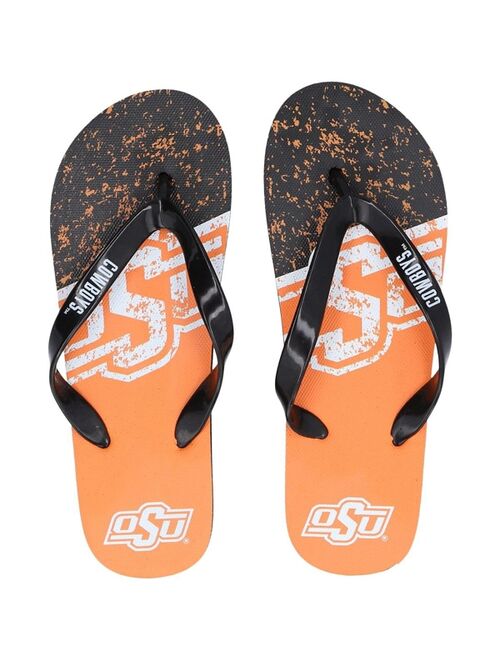FOCO Men's and Women's Oklahoma State Cowboys Big Logo Flip-Flops
