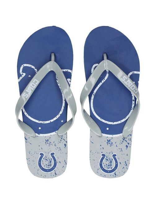 FOCO Men's and Women's Indianapolis Colts Big Logo Flip-Flops