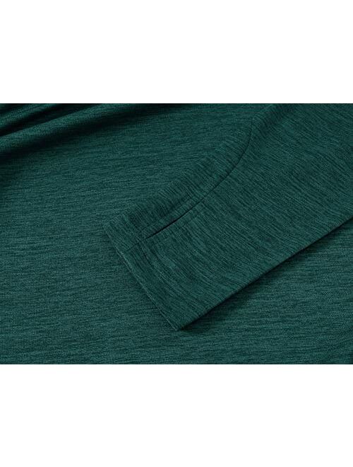 TBMPOY Womens UPF 50+ Sun Protection Hoodie Shirt Long Sleeve Fishing Hiking Outdoor UV Shirt Lightweight