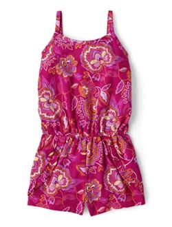 baby-girls And Toddler Girls Strappy Shorts Romper