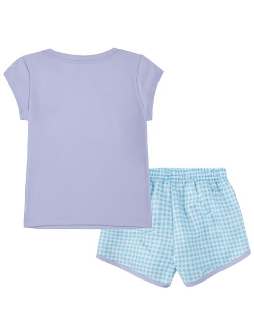 Toddler Girls Pic-Nike Sprinter T-shirt and Shorts, 2 Piece Set