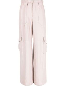 Fabiana Filippi wide-leg cargo trousers
