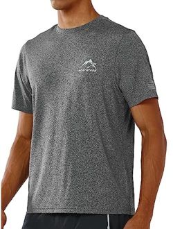 NORTHYARD Men's UPF 50+ UV Sun Protection Shirts SPF Quick Dry Short Sleeve T-Shirts for Hiking Fishing Swim Rash Guard