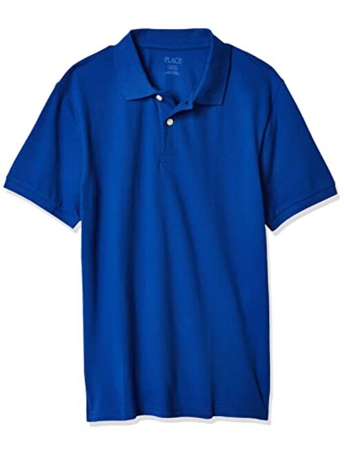 The Children's Place Boys' and Toddler Short Sleeve Pique Polo
