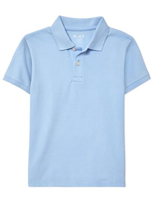 The Children's Place Boys' and Toddler Short Sleeve Pique Polo