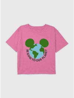 Kids Mickey Mouse Be Kind Planet Tee
