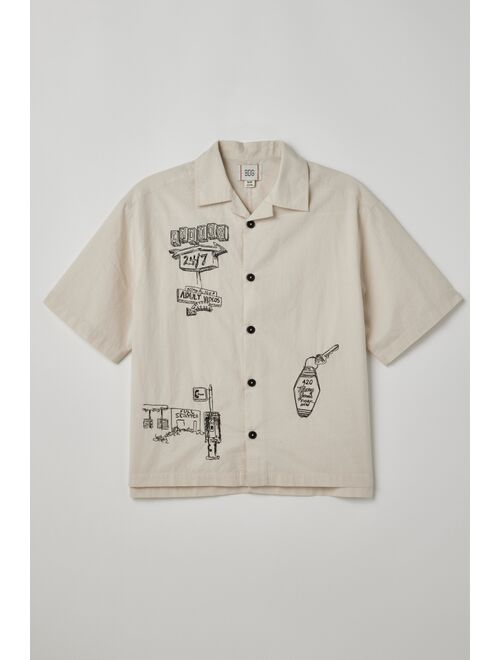 BDG Charlie Motel Embroidered Shirt