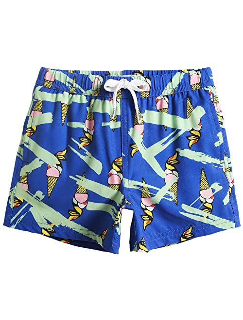 maamgic Boys Swim Trunks Stretch Quick Dry Swim Shorts Kids Bathing Suits Toddler Boy Swimsuit Swimwear