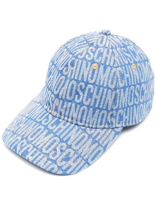 Moschino logo-print baseball cap