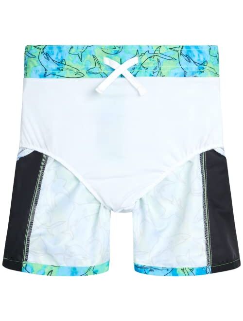 Body Glove Boys Rash Guard Set UPF 50+ Short Sleeve Swim Shirt and Bathing Suit Trunks Swimwear Set for Boys (4-12)