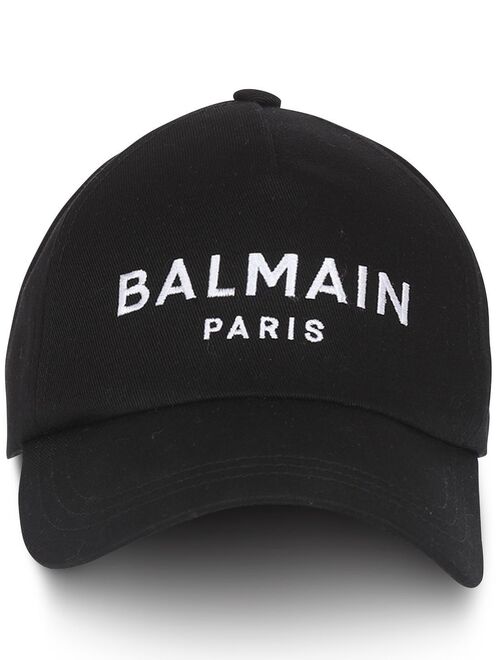 Balmain logo-embroidered baseball cap