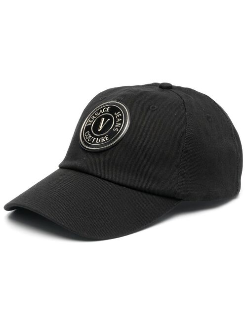Versace Jeans Couture logo-patch detail baseball cap