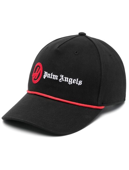 Palm Angels x Haas MoneyGram embroidered-logo baseball cap